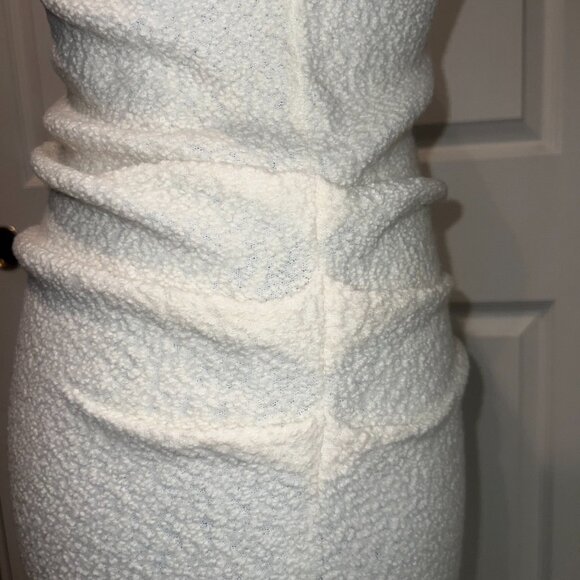 NWT - HELMUT LANG - DEAL MOCK ASYMMETRIC SWEATER TANK (IVORY) - LARGE - Picture 6 of 7